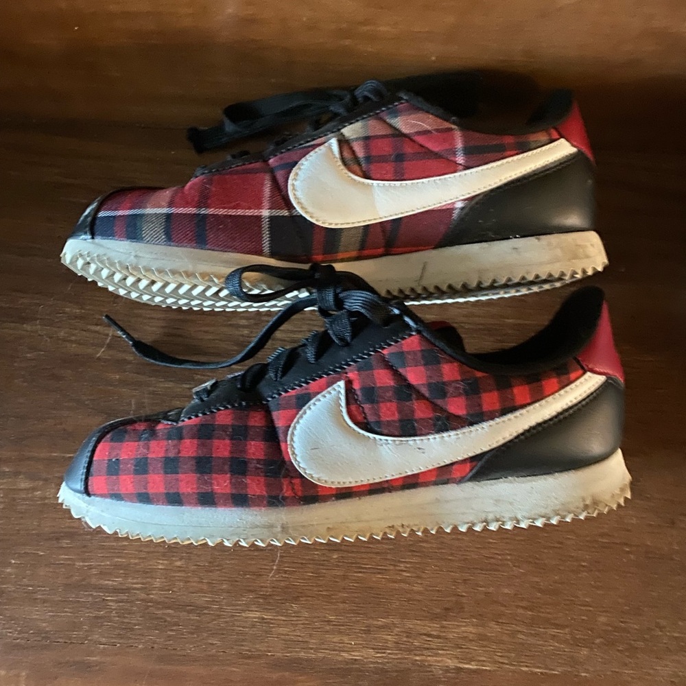 Nike Cortez Plaid Runners